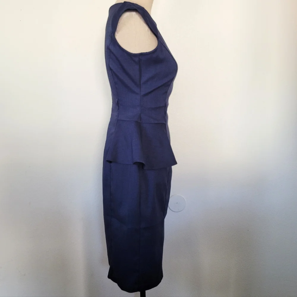 XOXO blue a-line dress 5/6 - Picture 2 of 7